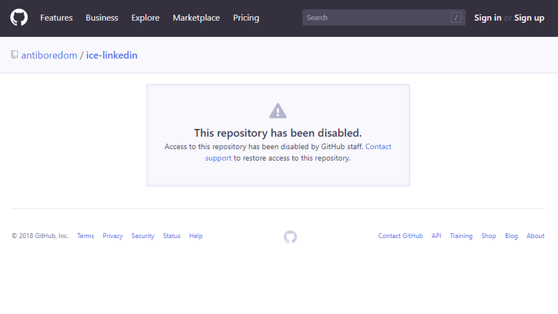 Illustration for article titled Medium, Github, and Twitter Are Shutting Down Accounts Spreading ICE Employees' LinkedIn Data